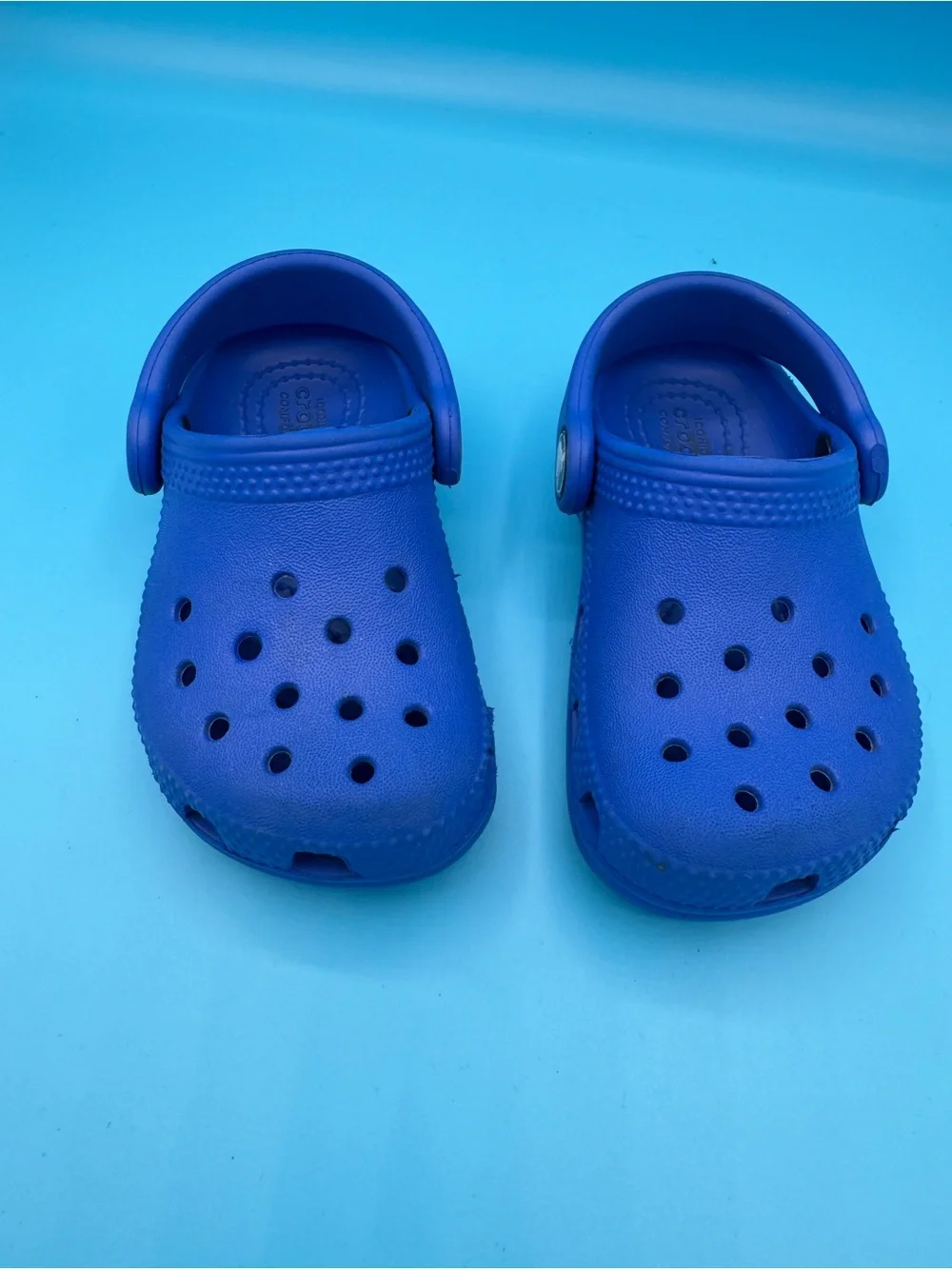 CROCS Kids Classic Clog in Bright Blue